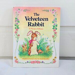3/$35🌼Vintage 1986 Hardcover The Velveteen Rabbit – Illustrated by Jean Chandle